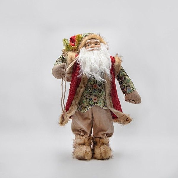 ΑΗ ΒΑΣΙΛΗΣ ΜΕ ΚΟΚΚΙΝΑ ΒΕΛΟΥΔΙΝΑ ΡΟΥΧΑ, 60cm Eurolamp 600-46356