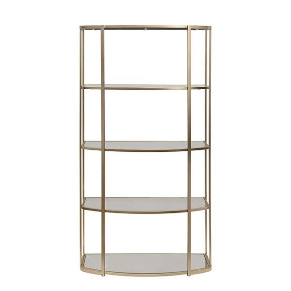 ΡΑΦΙΕΡΑ ΜΕΤΑΛΛΙΚΗ ΧΡΥΣΗ 81x30.5x154cm Eurolamp 810-00154