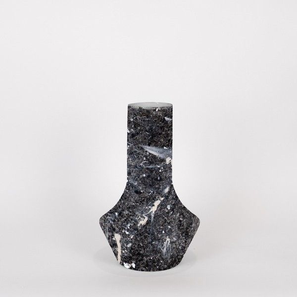 ΒΑΖΟ ΜΕΤΑΛΛΙΚΟ ΜΩΣΑΪΚΟ ΜΑΥΡΟ ΑΝΤΙΚΕ 26x26x39cm Eurolamp 819-01070
