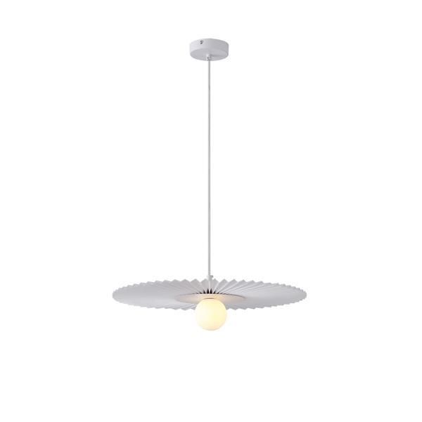 ΦΩΤΙΣΤΙΚΟ ΚΡΕΜΑΣΤΟ ΜΕΤΑΛΛΟ-ΥΦΑΣΜΑ 1XG9 MAX 10W Φ480mmΛΕΥΚΟ ARTE ILLUMINA PIRUETTE Eurolamp 144-28511