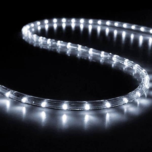 ΦΩΤΟΣΩΛΗΝΑΣ LED, ΠΡΟΣΤΑΣΙΑ UV, ΚΟΠΗ ΑΝΑ ΜΕΤΡΟ, ΜΟΝΟΚΑΝΑΛΟΣ, ΛΕΥΚΟ, 50m, 36 LED ΑΝΑ ΜΕΤΡΟ, IP65 Eurolamp 600-22231