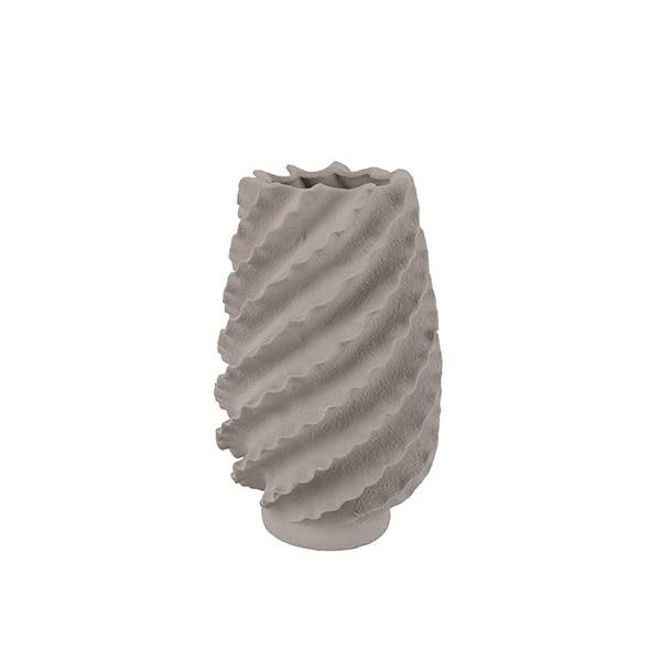 ΒΑΖΟ ΚΕΡΑΜΙΚΟ ΛΕΥΚΟ 21x21x31cm Eurolamp 819-01839