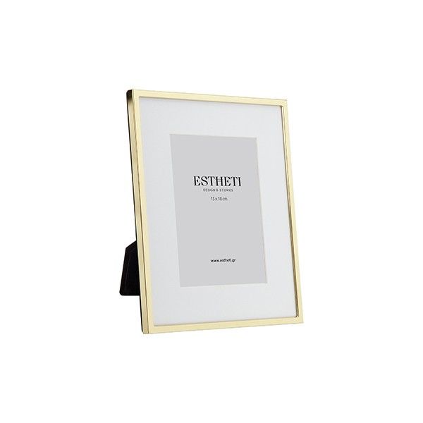 ΚΟΡΝΙΖΑ (13x18) ΜΕΤΑΛΛΙΚΗ ΧΡΥΣΗ Eurolamp 815-00169