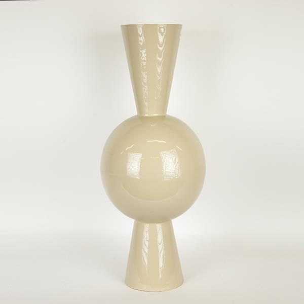 ΒΑΖΟ ΜΕΤΑΛΛΙΚΟ ΜΠΕΖ 30x30x75cm Eurolamp 752-22052