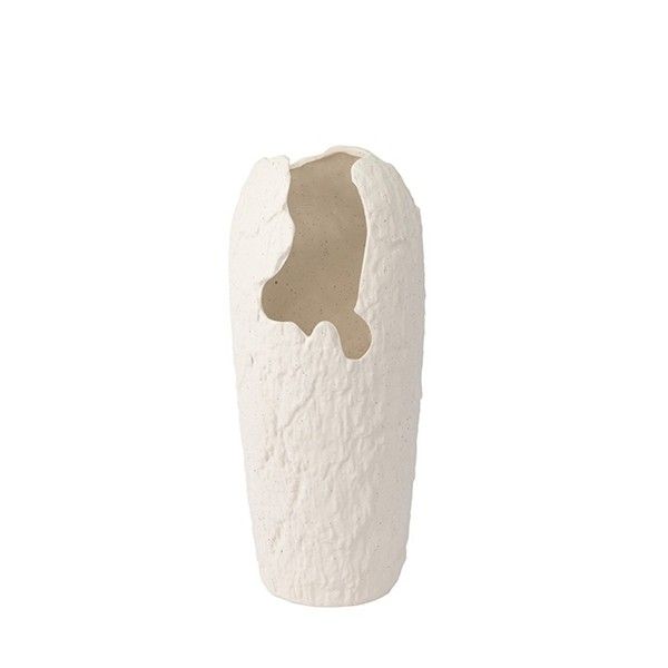 ΒΑΖΟ ΠΟΡΣΕΛΑΝΙΝΟ ΛΕΥΚΟ 12.5x12.5x27cm Eurolamp 819-01642