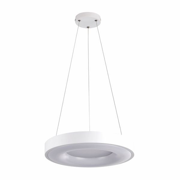 ΠΛΑΦΟΝΙΕΡΑ/ΚΡΕΜΑΣΤΟ  LED CCT 28W 3000K | 4000K | 6000K ΛΕΥΚΟ Spotlight 3338