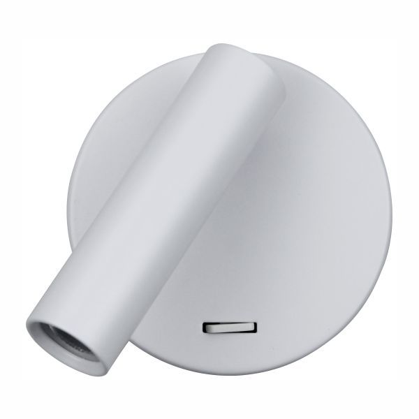 ΑΠΛΙΚΑ ΚΡΕΒΑΤΙΟΥ LED ΡΥΘΜΙΖΟΜΕΝΗ ΛΕΥΚΗ 3W Spotlight 4011