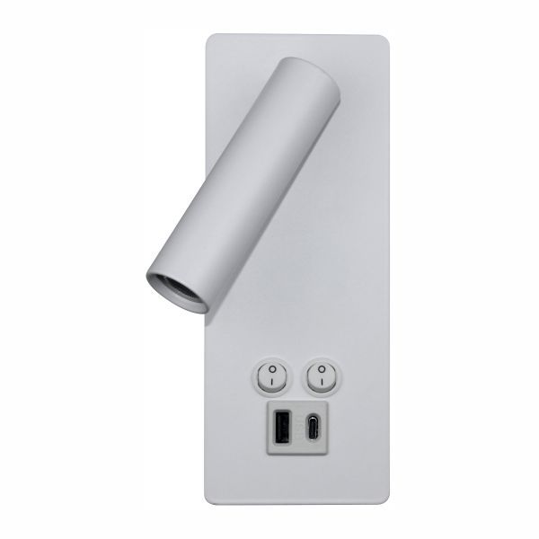 ΑΠΛΙΚΑ ΚΡΕΒΑΤΙΟΥ LED  ΛΕΥΚΗ 3W Spotlight 4017