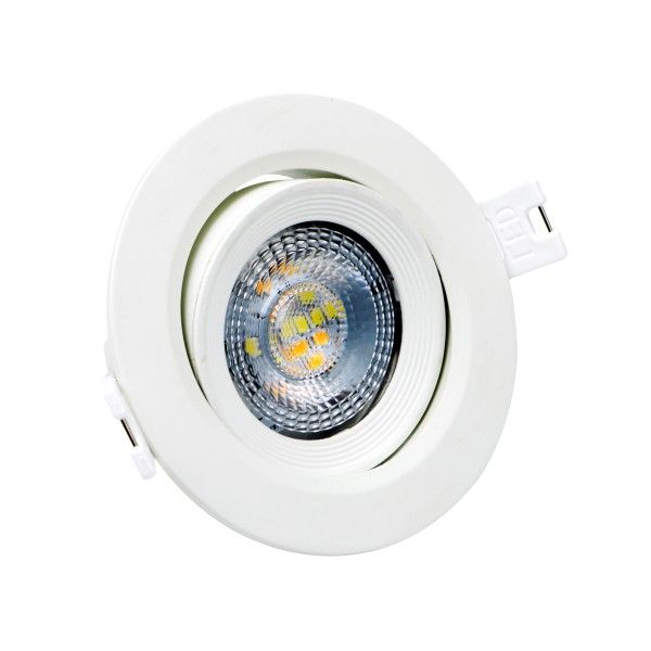 ΧΩΝΕΥΤΑ LED ΟΡΟΦΗΣ CCT ΠΕΡΙΣΤΡΕΦΟΜΕΝΑ 7W 3000K | 4000K | 6000K Spotlight 6444