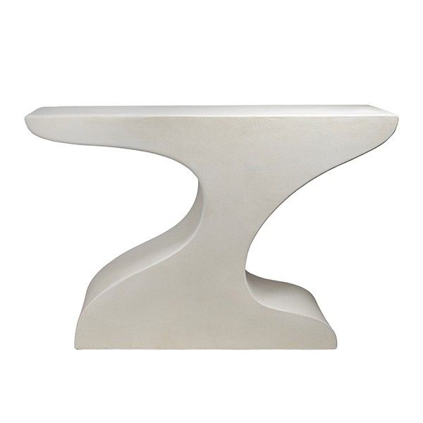 ΚΟΝΣΟΛΑ MDF ΛΕΥΚΗ 120x36x81cm Eurolamp 810-00239