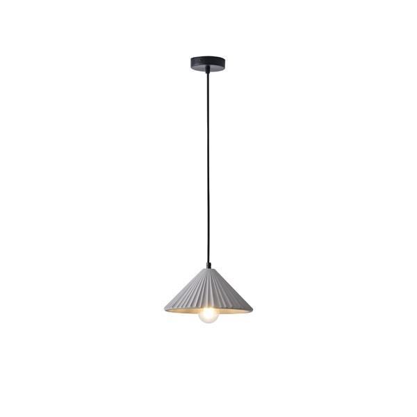ΦΩΤΙΣΤΙΚΟ ΚΡΕΜΑΣΤΟ TΣΙΜΕΝΤΟ ΜΟΝΟΦΩΤΟ 1xΕ27 Max 15W Φ250X1640mm ΓΚΡΙ ARTE ILLUMINA PLATRE Eurolamp 144-50011