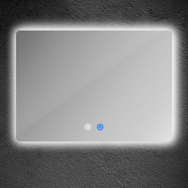 ΚΑΘΡΕΠΤΗΣ ΠΑΡΑΛΛΗΛΟΓΡΑΜMΟΣ TOUCH LED DIMMABLE ANTIFOG 18W 1440Lm 3CCT (3000-4000-6000K) 800X600mm ARTE ILLUMINA NIVRA Eurolamp 144-88014
