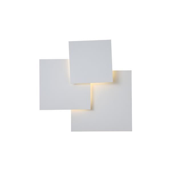 ΦΩΤΙΣΤΙΚΟ ΟΡΟΦΗΣ ΜΕΤΑΛΛΟ LED 16W 1400Lm 3000Κ 440X435mm ΛΕΥΚΟ ARTE ILLUMINA THALIA Eurolamp 144-58024
