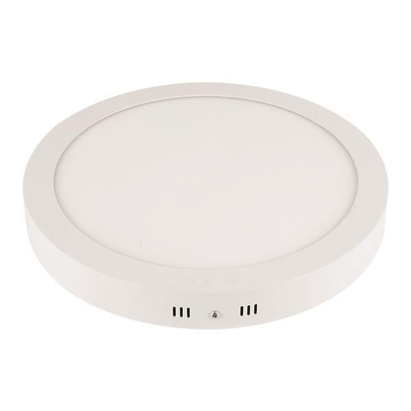 ΦΩΤΙΣΤΙΚΟ ΕΞΩΤΕΡΙΚΟ LED SLIM 12W 3000K Φ170 ΛΕΥΚΟ PLUS Eurolamp 145-68508