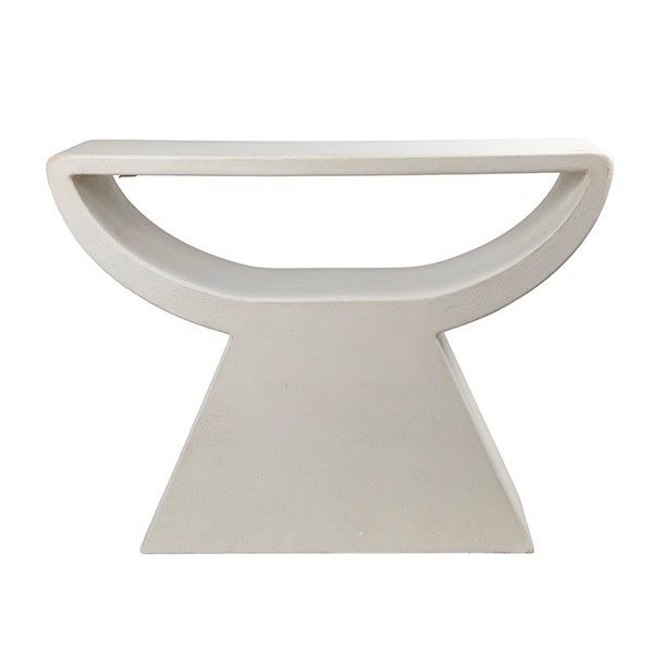 ΚΟΝΣΟΛΑ MDF ΛΕΥΚΗ 111x36x80cm Eurolamp 810-00238