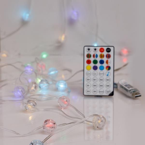 ΣΕΙΡΑ, 100 SMART MINI LED, ΚΡΑΚΕΛΕ ΜΠΑΛΙΤΣΕΣ 2cm, USB, ΔΙΑΧΕΙΡΙΣΗ ΜΕΣΩ ΕΦΑΡΜΟΓΗΣ, M/F, ΤΗΛΕΧΕΙΡΙΣΤΗΡΙΟ, ΔΙΑΦΑΝΟ ΠΛΑΚΕ ΧΑΛΚΙΝΟ ΚΑΛΩΔΙΟ, RGB LED ANA 15cm, ΠΡΟΕΚΤΑΣΗ ΠΑΡΟΧΗΣ 3m, IP20 (ROLL PACK) Eurolamp 600-01322