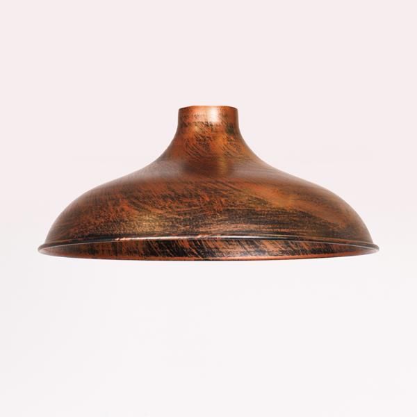 ΣΚΙΑΔΑ ΜΕΤΑΛΛΙΚΗ Φ360 ΜΠΡΟΝΖΕ "ΣΥΡΟΣ'' ARTE ILLUMINA SIROS Eurolamp 153-56203
