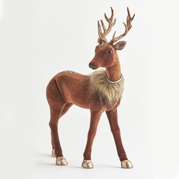 ΒΕΛΟΥΔΙΝΟΣ ΤΑΡΑΝΔΟΣ, ΣΚΟΥΡΟ ΚΑΦΕ, 37x14x52cm Eurolamp 600-44458