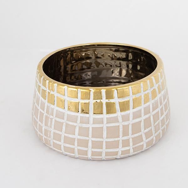 ΚΑΣΠΩ ΧΡΥΣΟ - ΜΠΕΖ 23x23x11cm Eurolamp 752-18014