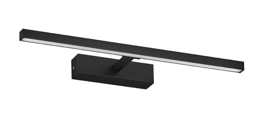 Απλίκα Επίτοιχη IP20 520xP1550xH45mm Led 13w 3000K 803lm Μαύρο Viokef Tod 4272600