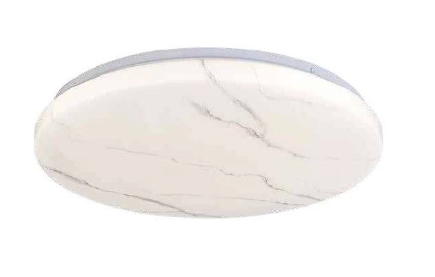 InLight Πλαφονιέρα οροφής LED 18W 4cct από λευκό ακρυλικό D:30cm 42050-C-Λευκό