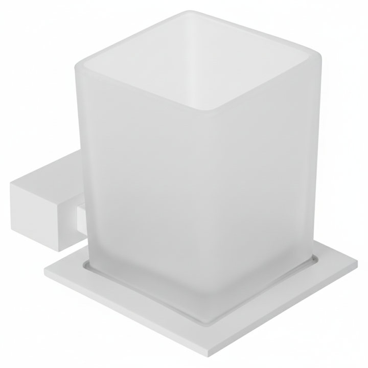 Ποτηροθήκη Γυαλί Λευκό Bronze Art Shelfy 20V1-AA