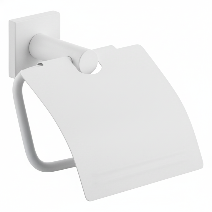 Χαρτοθήκη Καπάκι Λευκό Bronze Art Noir-Project MH09-50-AA