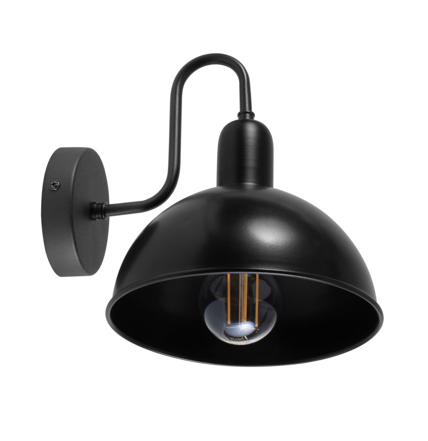 WLA 206 ΑΠΛΙΚΑ ΒΑΣΗ ΜΑΥΡΗ ΜΕ ΚΑΜΠΑΝΑ ΜΑΥΡΗ ARlight 0301254