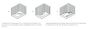 Sanitec A204 Ντουζιέρα Flat Classic 90×75 A204-28-Anthracite