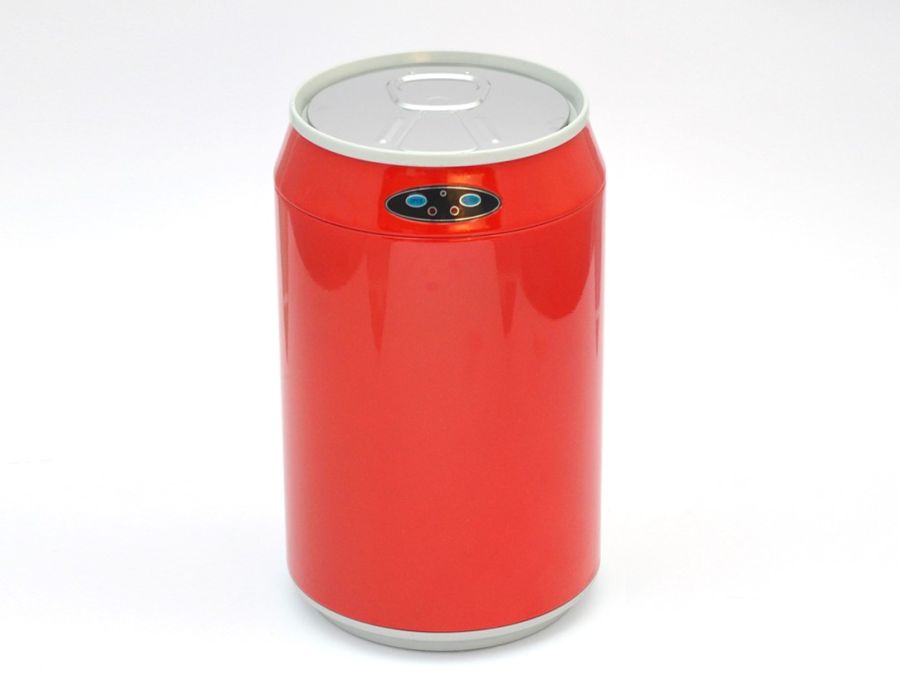 Αυτόματος Κάδος 9lt με φωτοκύτταρο Inox Trendy Mangusta Κόκκινο Ø24*39,4cm EAD100509R