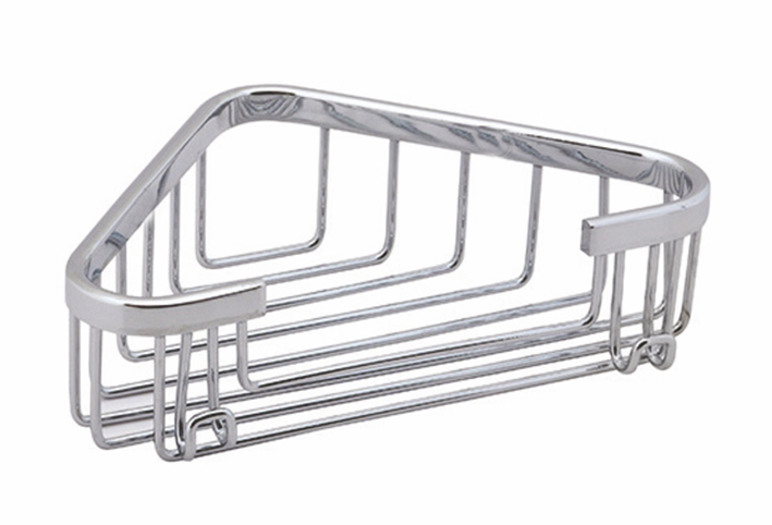 Σπογγοθήκη Γωνιακή Χρώμιο Bronze Art Σπογγοθήκες MH02-23-10