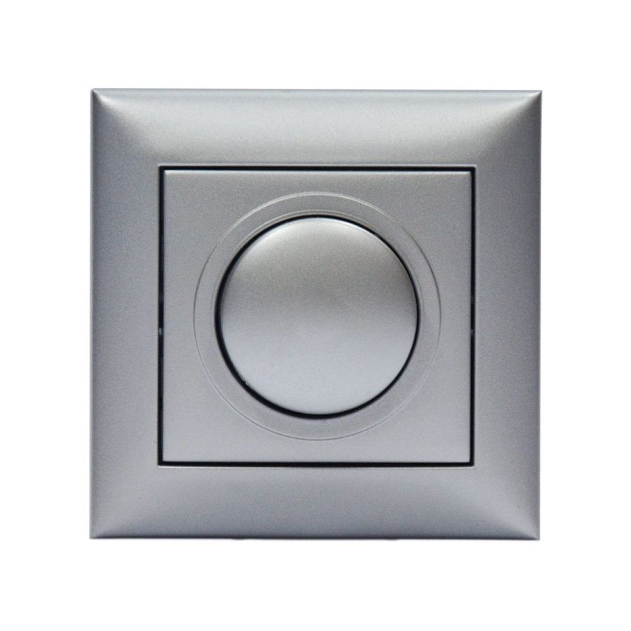 Dimmer 1000 watt A/R  Aller  Retοur Χωνευτό Ασημί Multi 00012