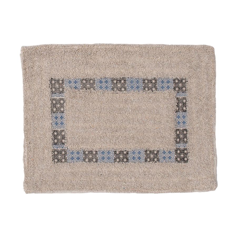 Ταπέτο Μπάνιου 60x40cm Βαμβακερό Estia Home Art Native 02-11215