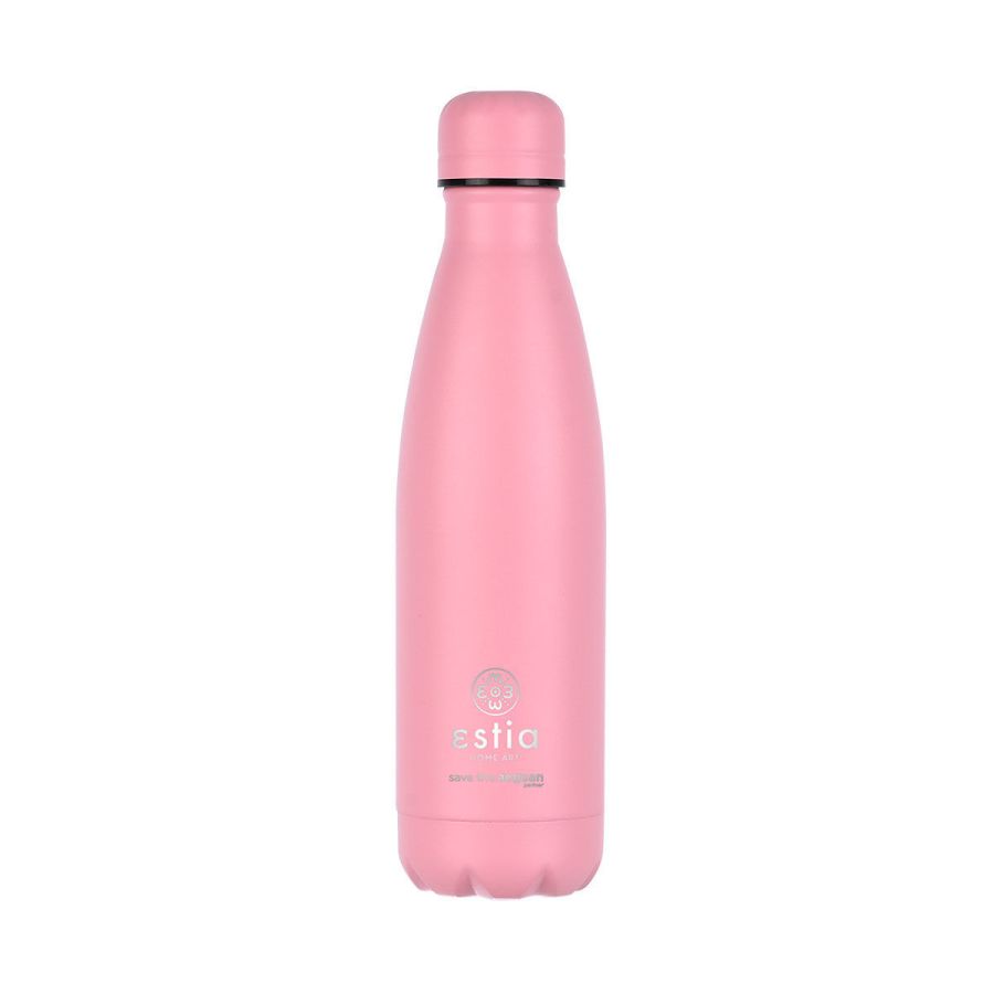 Θερμός Flask Lite Save the Aegean 500ml Blossom Rose Estia Home Art 01-18030
