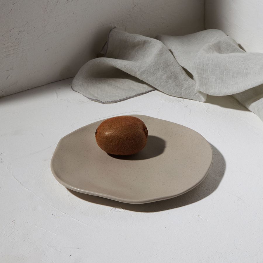 Πιάτο Ρηχό 22cm Stoneware Estia Home Art Mare Vanilla 07-20545