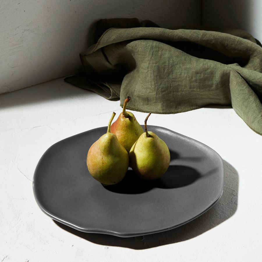Πιάτο Ρηχό 27cm Stoneware Estia Home Art Mare Graphite 07-20590