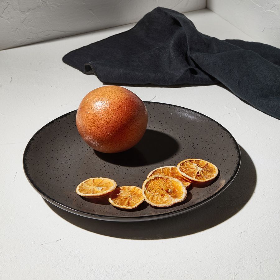 Πιάτο Ρηχό Πορσελάνινο 27cm Estia Home Art Terra Grey 07-16203