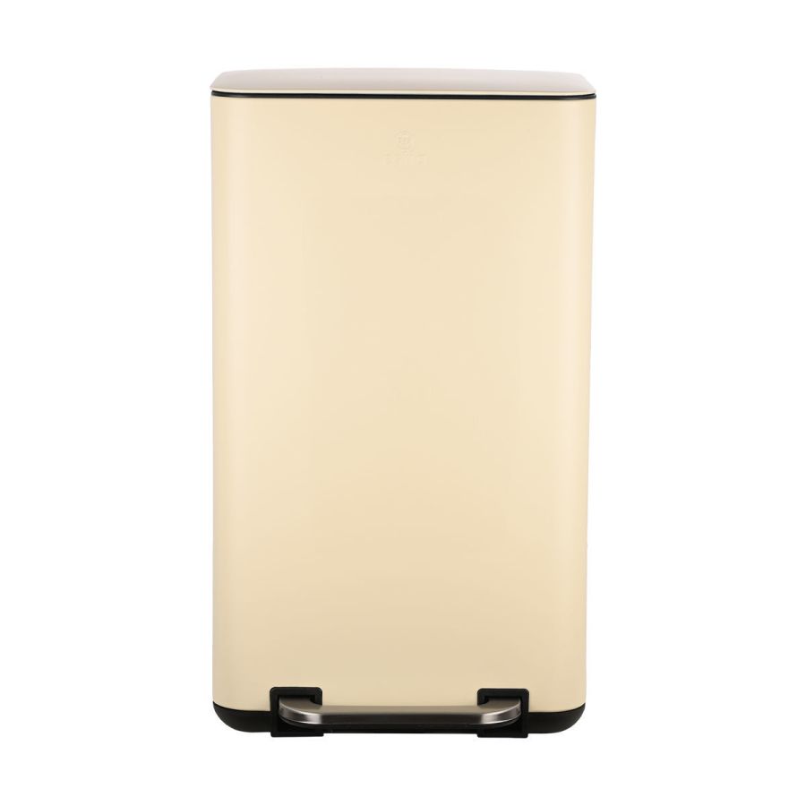 Κάδος Απορριμμάτων 30lt Ivory Cubic Soft Close Estia Home Art 01-21009