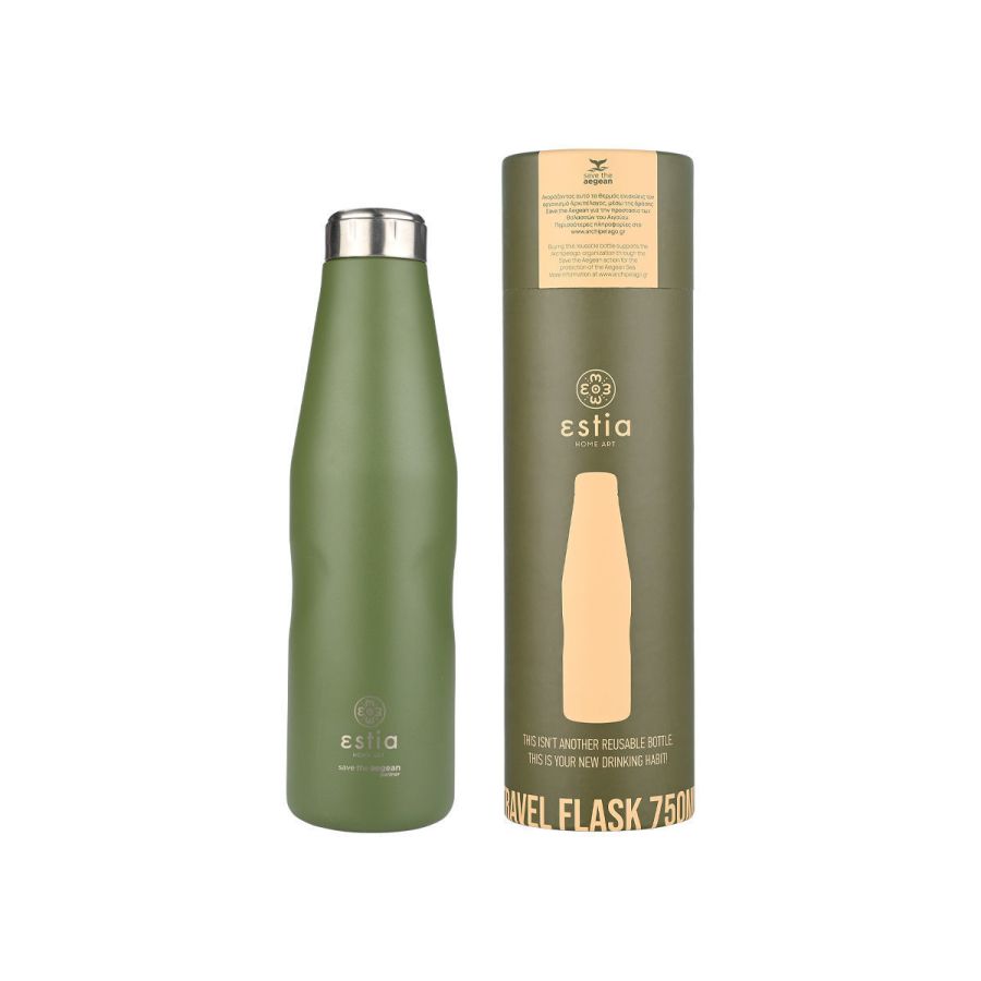 Θερμός 750ml Travel Flask Εstia Home Art Save The Aegean Forest Spirit 01-22372