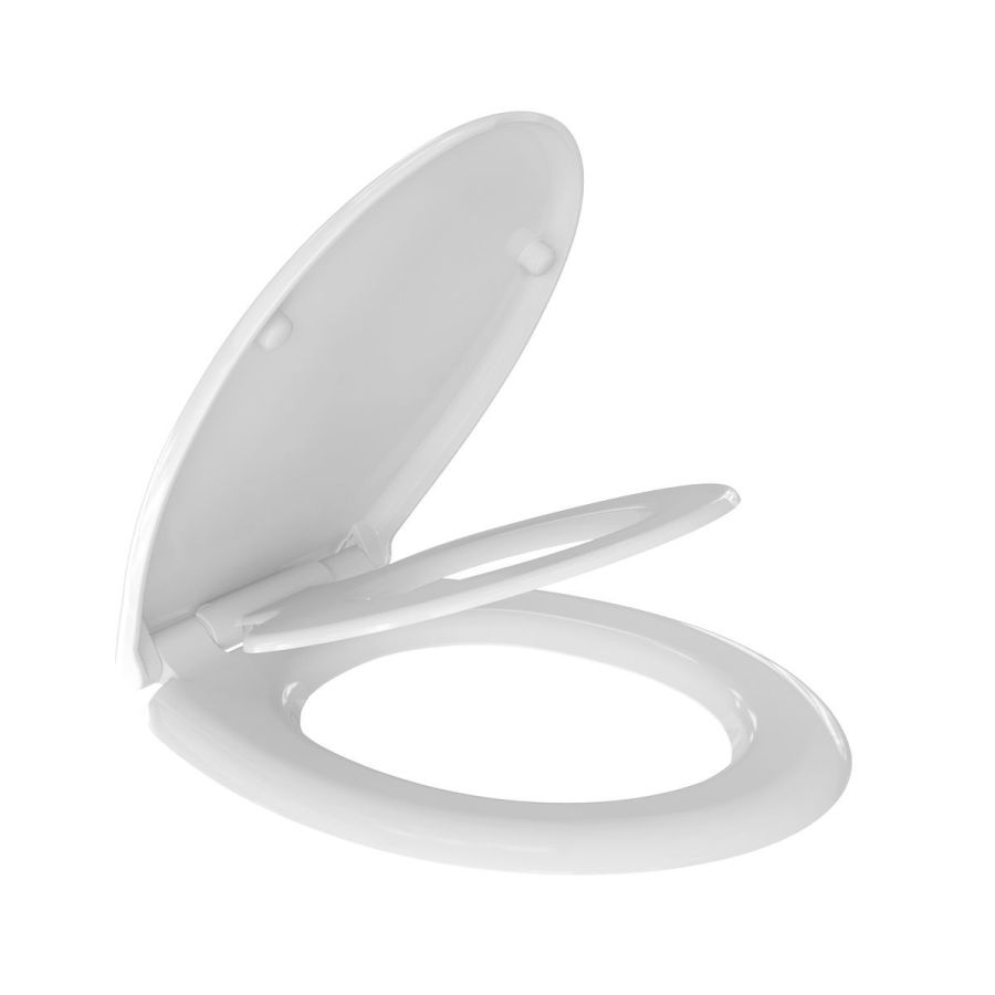 Καπάκι Λεκάνης Μ45xΠ37cm Soft Close με Ενσωματωμένο Παιδικό Κάθισμα Πλαστικό Duralit Estia Home Art 02-26509