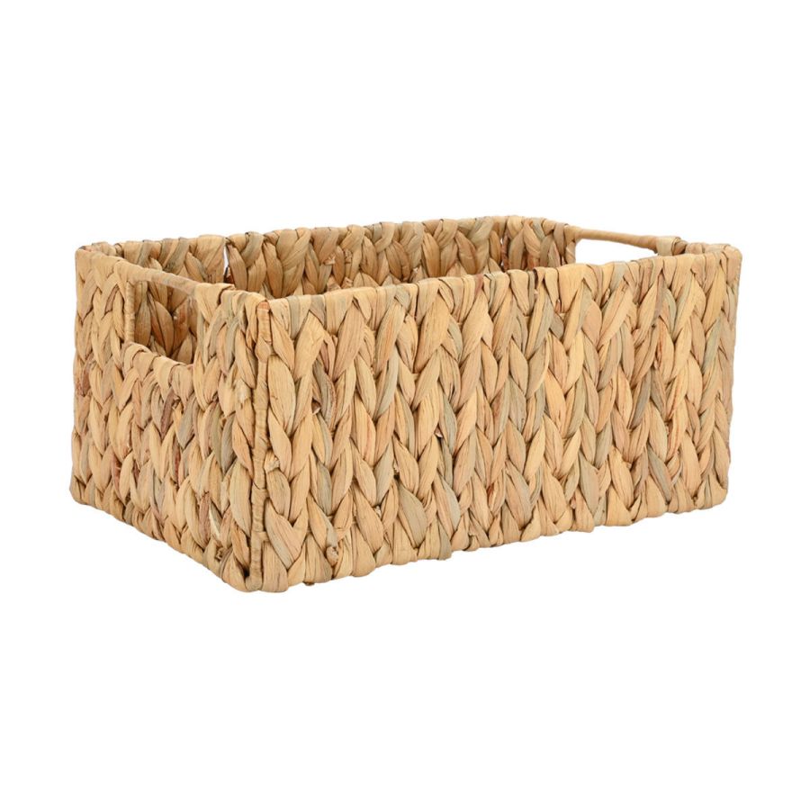 Καλάθι Αποθήκευσης & Οργάνωσης 35x25x16cm Υάκινθος Estia Home Art Florana 02-27971