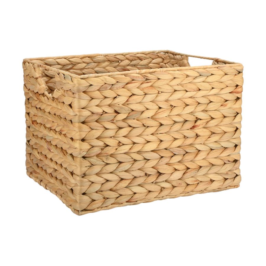 Καλάθι Αποθήκευσης & Οργάνωσης 30x35x25cm Υάκινθος Estia Home Art Florana 02-27940