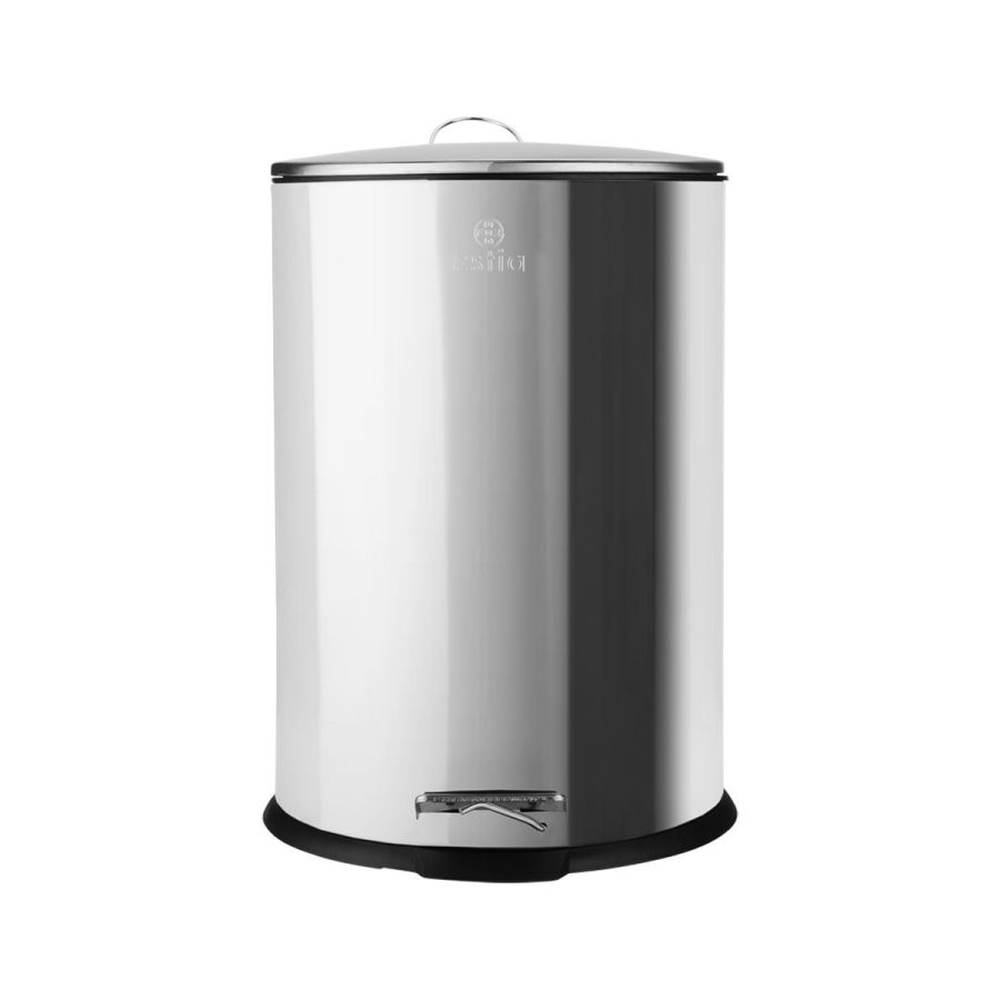 Κάδος Απορριμμάτων 20 Λίτρων Ανοξείδωτος Inox Matt Estia Home Art 01-0073
