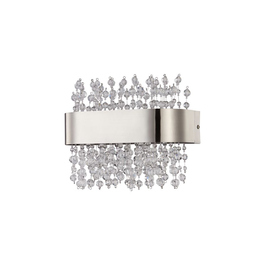 WLC 2492 NM ΑΠΛΙΚΑ LED ΝΙΚΕΛ ΜΑΤ ΟΒΑΛ ΜΕ ΚΡΥΣΤΑΛΛΑ 24W 3500K 1500 LUM ARlight 0304249