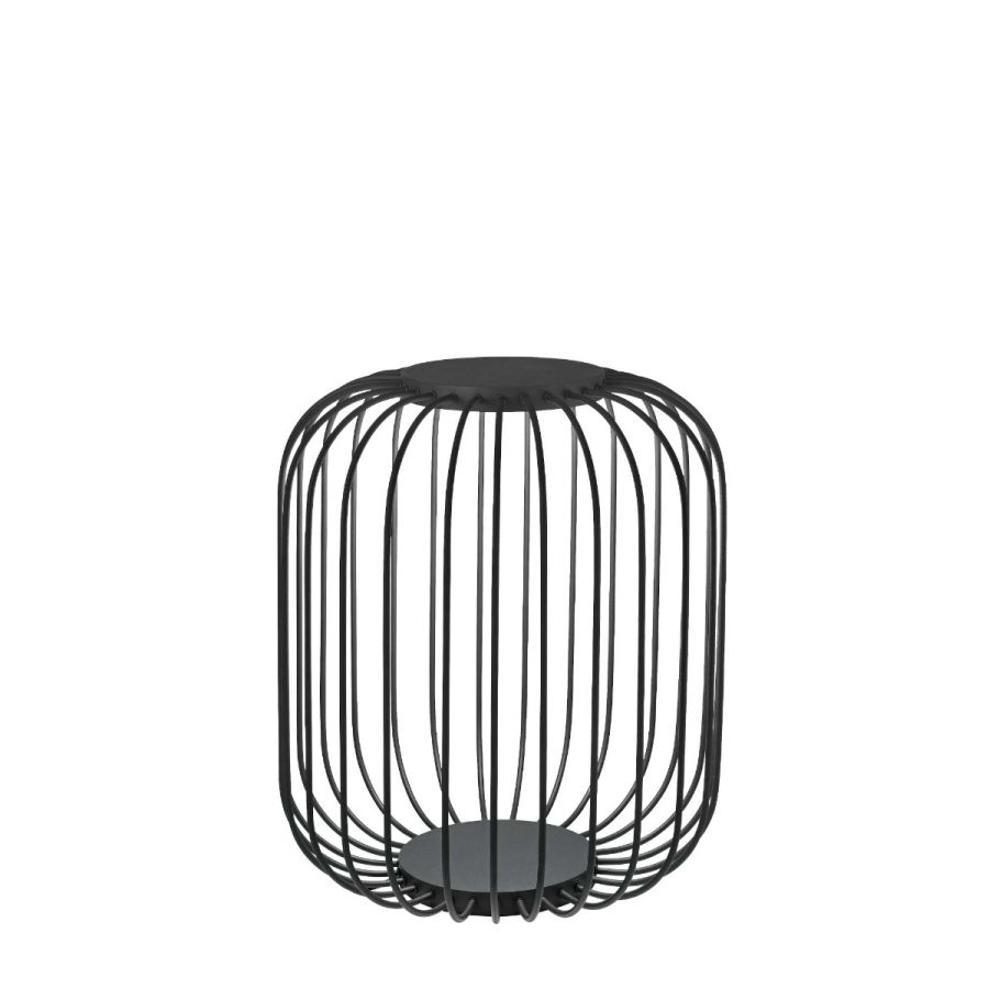 Φωτιστικό Επιτραπέζιο Led 18w 3000K 2300lm IP44 Ø550xΗ650mm Ideal Lux Djambe PT Black 293394