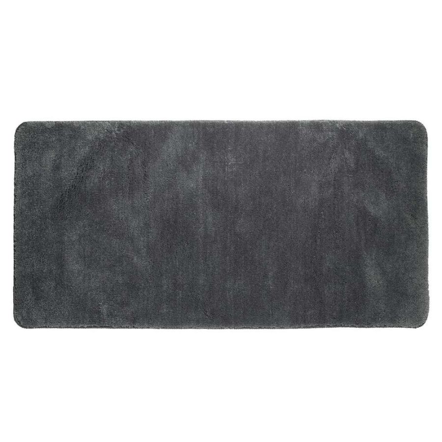 Πατάκι Μπάνιου 70x140cm Polyester Sealskin Angora Grey 293990414