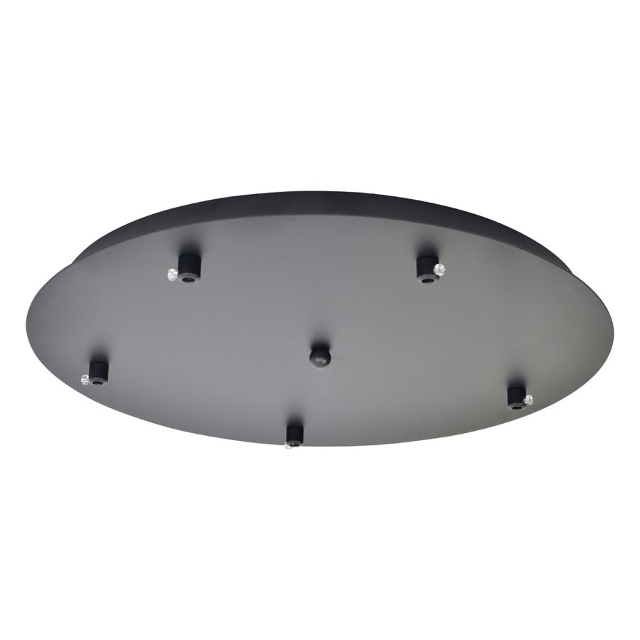 ROZETTA-5-B BLACK # 1Ε3 HOMELIGHTING 77-4389