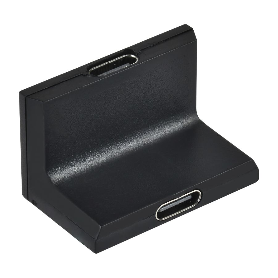 MF30-L MAGNETIC FLEX Corner female L connector Black  1Γ3 HOMELIGHTING 77-8992