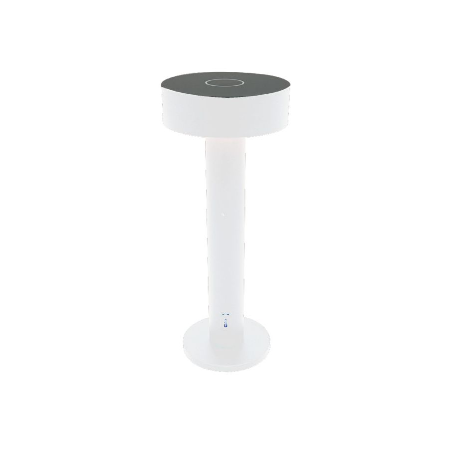 Rechargeable LED 2W 3CCT Touch Table White Lamp D:22x9cm 3053-White