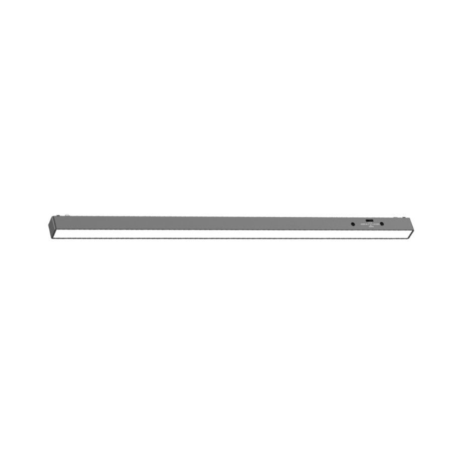 Γραμμικό φωτιστικό LED 20W 3CCT για Ultra Thin ράγα σε μαύρη απόχρωση D:61,5X2,6X2,4cm TMU0060-Black